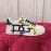 Dolce Gabbana Silk Cowhide Casual Sneakers For Women Yellow