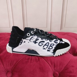 Dolce Gabbana Fashion Lace Up Casual Shoes For Women 