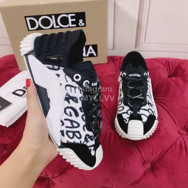 Dolce Gabbana Fashion Lace Up Casual Shoes For Women 