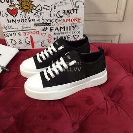 Dolce Gabbana Fashion Cowhide Canvas Shoes Black For Women 