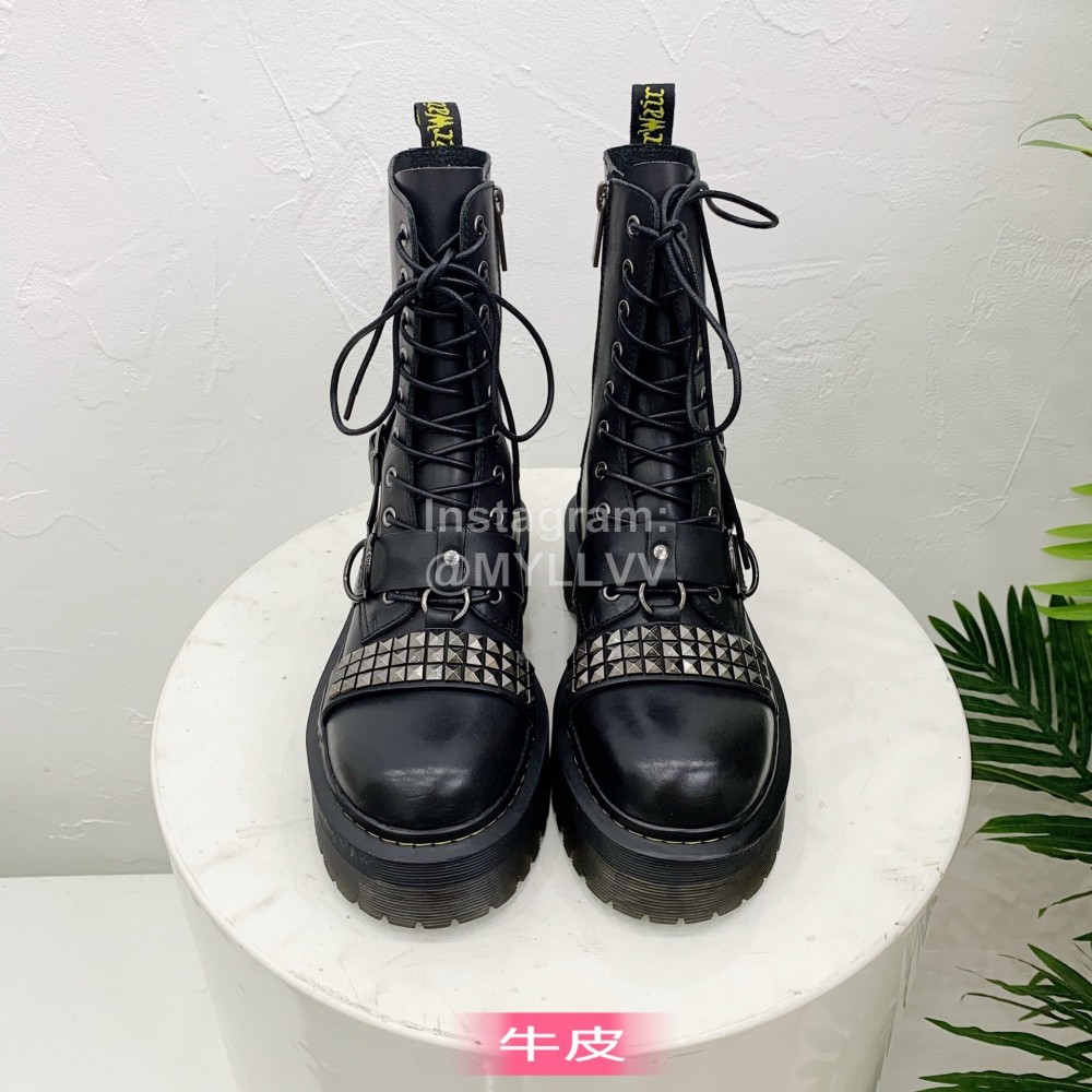 Drmartens Cool Calf Martins Boots For Women Black