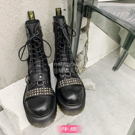 Drmartens Cool Calf Martins Boots For Women Black