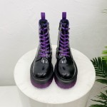 Drmartens Cool Calf Martins Boots For Women Purple
