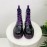 Drmartens Cool Calf Martins Boots For Women Purple