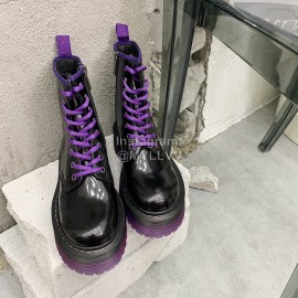 Drmartens Cool Calf Martins Boots For Women Purple