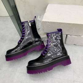Drmartens Cool Calf Martins Boots For Women Purple