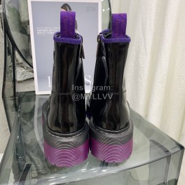 Drmartens Cool Calf Martins Boots For Women Purple