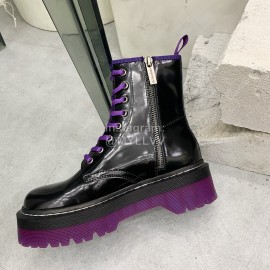 Drmartens Cool Calf Martins Boots For Women Purple