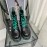Drmartens Cool Calf Martins Boots For Women Green