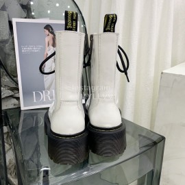 Drmartens Cool Calf Martins Boots For Women White