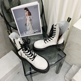 Drmartens Cool Calf Martins Boots For Women White