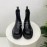 Drmartens Cool Calf Thick Soles Short Boots For Women Black