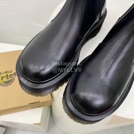 Drmartens Cool Calf Thick Soles Short Boots For Women Black
