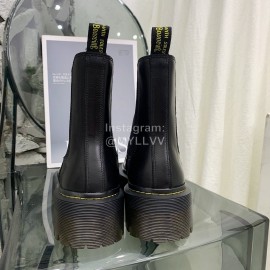 Drmartens Cool Calf Thick Soles Short Boots For Women Black