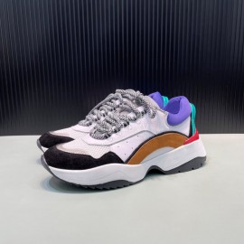 Dsquared2 Cowhide Mesh Sneakers For Men