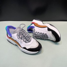 Dsquared2 Cowhide Mesh Sneakers For Men