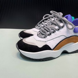 Dsquared2 Cowhide Mesh Sneakers For Men