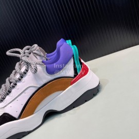 Dsquared2 Cowhide Mesh Sneakers For Men