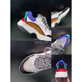 Dsquared2 Cowhide Mesh Sneakers For Men