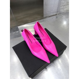 Dymalnotpy Cowhide Pointed Heel Highed Heels For W..