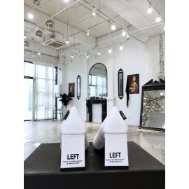 Dymalnotpy Cowhide Pointed Heel Highed Heels For Women White