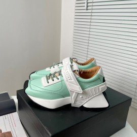 Dymonlatry Cowhide Nylon Thick Soled Sports Shoes ..