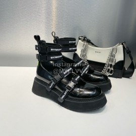 Dymonlatry Summer Leather Cool Boots For Women Black