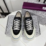 Eytys Odessa Vintage Canvas Shoes For Women Black