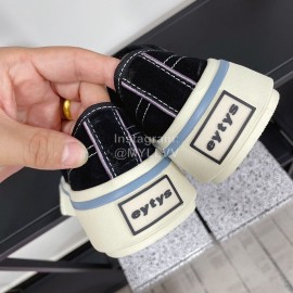 Eytys Odessa Vintage Canvas Shoes For Women Black