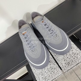 Eytys Odessa Vintage Canvas Shoes For Women Gray