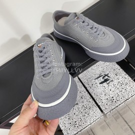 Eytys Odessa Vintage Canvas Shoes For Women Gray