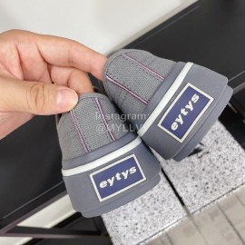 Eytys Odessa Vintage Canvas Shoes For Women Gray