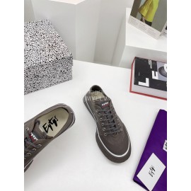 Eytys Odessa Autumn New Canvas Shoes For Women Coffee