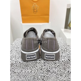 Eytys Odessa Autumn New Canvas Shoes For Women Coffee