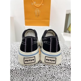 Eytys Odessa Autumn New Canvas Shoes For Women Black