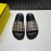 Fendi Printed Calf Leather Slippers For Men