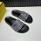 Fendi Printed Calf Leather Slippers For Men Black