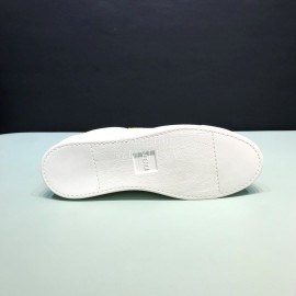 Fendi Fashion Leather Lace Up Casual Sneakers For Men White