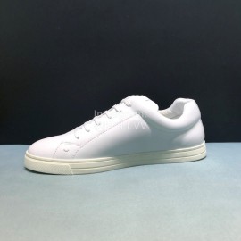 Fendi Summer Leather Casual Sneakers With Bag Bugs Eyes For Men Navy