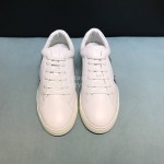 Fendi Summer Leather Casual Sneakers With Bag Bugs Eyes For Men Silver