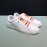 Fendi Leather Casual Lace Up Sneakers With Bag Bugs Eyes For Men White