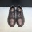 Fendi Leather Casual Sneakers For Men Black