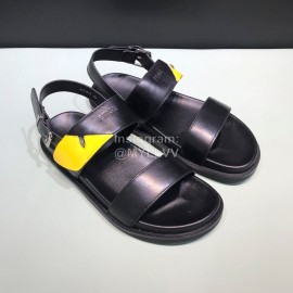 Fendi Leather Scandals With Bag Bugs Eyes For Men