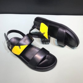 Fendi Leather Scandals With Bag Bugs Eyes For Men