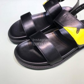 Fendi Leather Scandals With Bag Bugs Eyes For Men