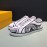 Fendi Roma Joshua Vides White Leather Lace Up Shoes For Men