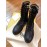 Fendi Fashion Calf Knitted Short Boots For Women Black