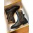 Fendi Fashion Calf Coffee Knitted Short Boots For Women