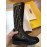 Fendi Fashion Calf Coffee Knitted Long Boots For Women