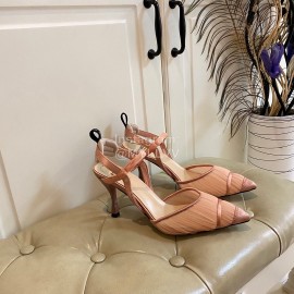 Fendi Fashion High Heel Sandals For Women Pink